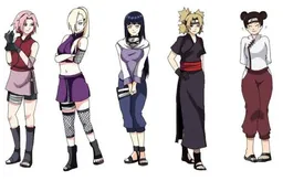 NSFW AI character collection - cover image of Naruto/boruto girls